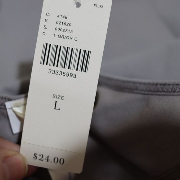 Anthropologie Eloise Light Blue Gray Soft Tank Top LG - Picture 8 of 10